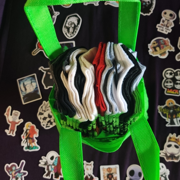 $8 Custom made canvas bag & 10 random stickers w/ NBC purchase - Picture 4 of 5